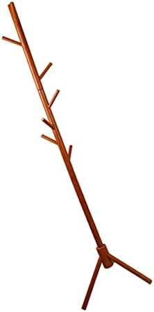 Doitool Podesivi štand drveni kaput stalak samostojeći drveni ulazni nosač drvena odjeća viseći štand vešalica za vješalice za kućne