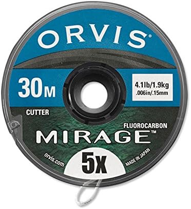 ORVIS MURAGE TIPPET materijal - čisti fluorokarbonski plutač za ribolov sa patentiranim ekstrujnim konusnim tehnologijama, veličine