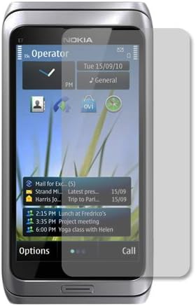 Skinomi zaštitnik ekrana kompatibilan sa Nokia E7 Clear TechSkin TPU Anti-Bubble HD filmom