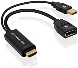 IOGEAR 4K @ 60Hz HDMI za DisplayPort adapter, HMDI izlaz za DisplayPort ulaz, 4k @ 60Hz HDMI do DP adapter, kompatibilan sa DisplayPort