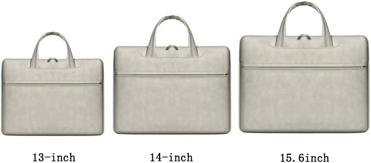N / A Torba za laptop PU kožne dame za udarnu torbu za laptop ručne torbe