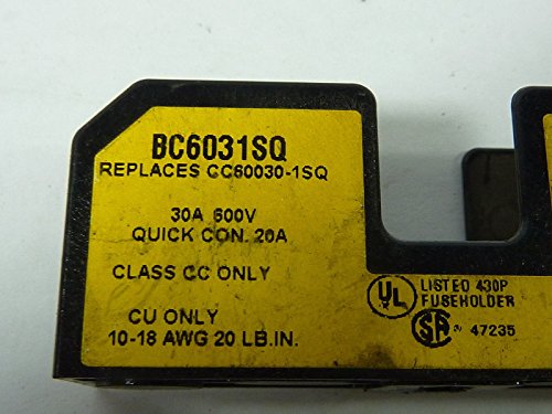 Cooper Busmann BC6031SQ CASE CC Blok osigurača