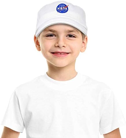 Dalix Nasa Meatball Insignia Worm logotip Dječji šešir za bejzbol kapa Dječji momci