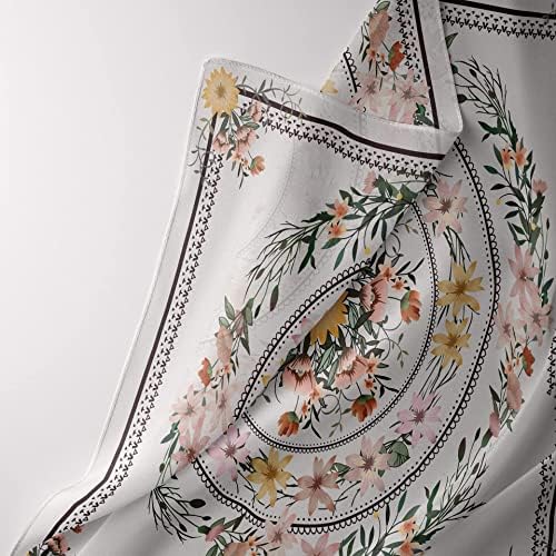 Senledas boemska cvjetna tapiserija, Mandala zidne viseće tapiserije priroda pejzažna tapiserija za spavaću sobu dnevni boravak spavaonica