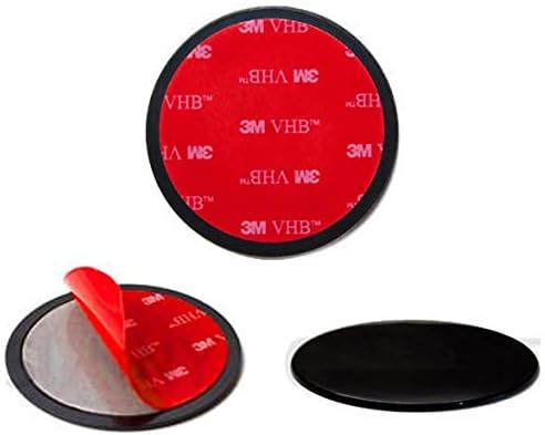 Navitech 80mm kružni ljepljivi univerzalni disk Disc kompatibilan sa korištenjem sa usisnim čašama za usisavanje kompatibilnih sa