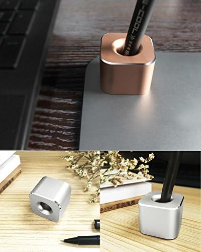 Coideal Single Olovka, 2 kom, mini aluminijska olovka za stolu za olovku za četkicu, spremište za zube