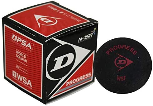 Dunlop Sportska napretka kugla za skvoš, 12-kuglična kutija