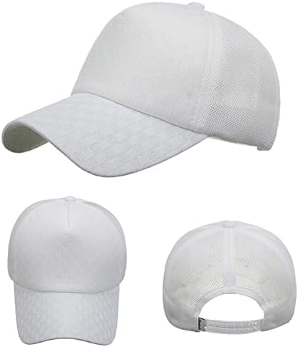 Sunčani šeširi za djecu šešir sunce muškarci podesive žene bejzbol kapa hop modna kapu za plažu HIP dvostruko naplaćena šešir bijela