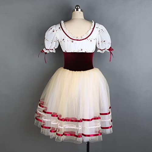 N / A Odrasle Tutu Performance Kostim solo suknje Plesni kostim Romantična Tutu suknja