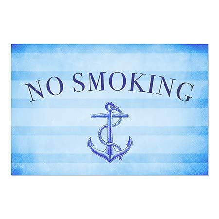 CGsignLab | Ne pušenje -nautacijske pruge prozor Cling | 30 x20