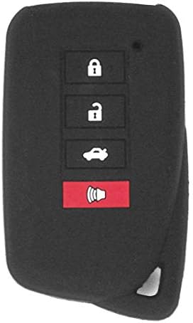 WFMJ 2kom crni Silikonski 4 dugmeta Remote ključ poklopac torba za Lexus ES300h GS350 GS450h je f IS250 IS350 LS460 LS600h ES350 NX300h