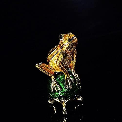 Shjdlsb Metal Frog naušnica nakita nakit