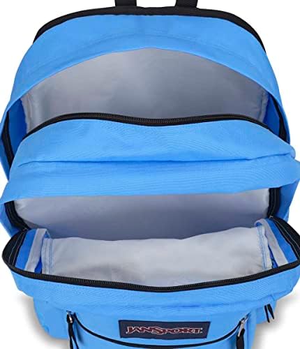 JanSport veliki Studentski ruksak-Školska, putna ili Radna torba sa 15-inčnim pretincem za Laptop, plavi NEON, jedne veličine