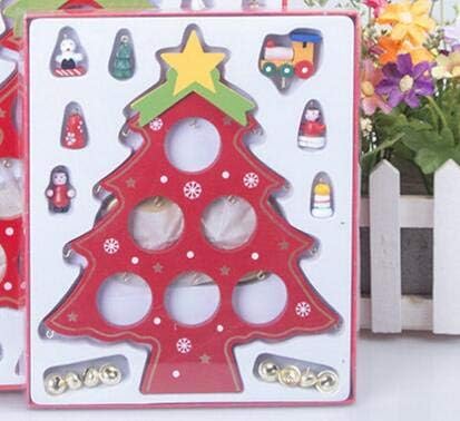 GUK 2023 Božićno drvce Dječja ručno izrađena diy stereo drvena božićna stabla Izgled božićne ukrase ukrasi vruće