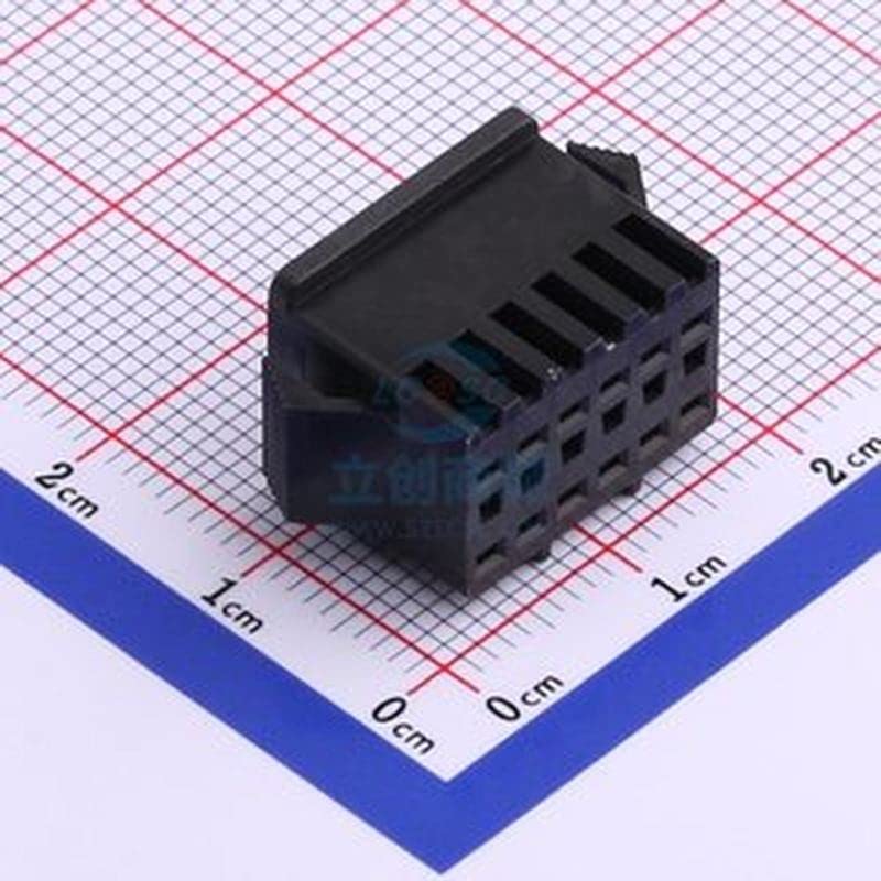 20 kom 2,5 mm dvoredno muško plastično kućište od žice do žice crno kućište terminala za presovanje P=2,50 mm - - HX25022-2x6PN