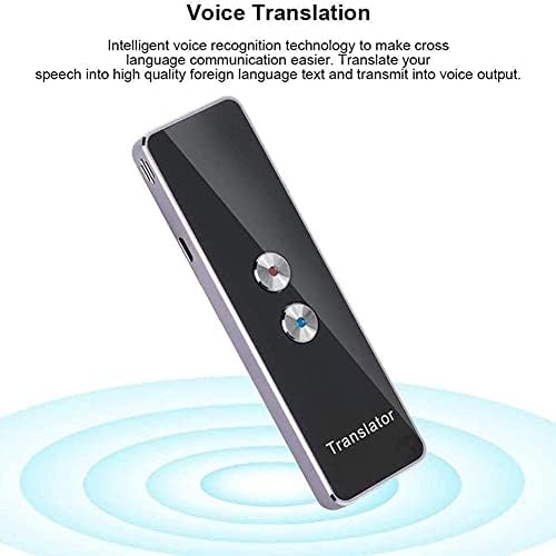 DAILYINT prijenosni jezik glas prevodilac uređaj, podržava 40 jezika za putovanje učenje Shopping poslovni razgovor Snimanje prevoda