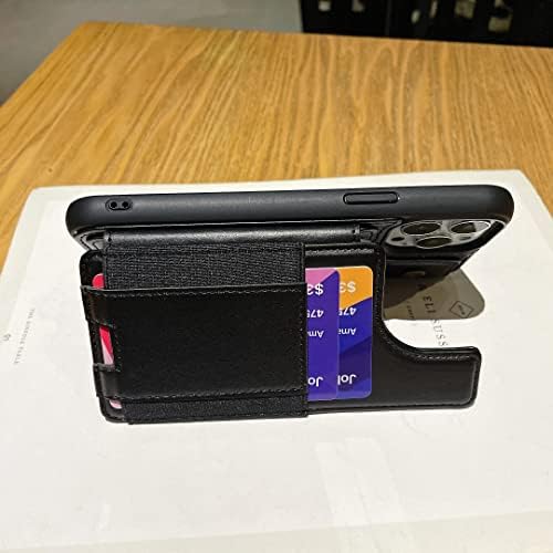 QIXIU kompatibilna sa Iphone13 Pro Max preklopnom futrolom za telefon,sa dizajnom elastične trake Pu futrola za novčanik sa postoljem