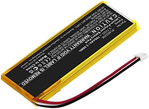 Synergy Digital Game Console baterija, kompatibilna sa Steelsies PL602258 Game Console, ultra visok kapacitet, zamjena za Steelseries