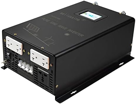 Aeliussine 3000w Pure sinus Wave Split Phase Inverter - 24V do 120v / 240v, 4 AC utičnice-pouzdana snaga za dom & amp; RV korištenje