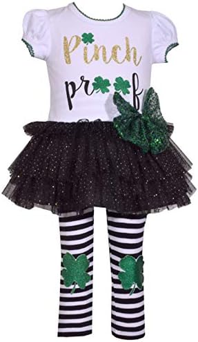 Bonnie Jean St. Patricks Day Pinch Outfit za djevojčice