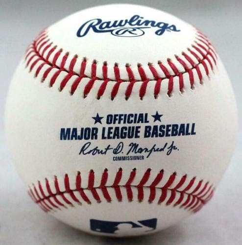 Šipka je carila autografirana rawlings OML bejzbol w / 3 ISC - Beckett Auth - autogramirani bejzbol