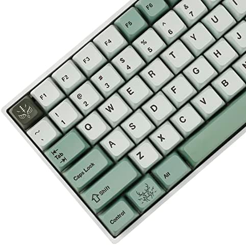 141 gusta magla MDA profil Dye Sub Keycaps ergonomski debeli PBT Keycap Set za TKL Gk61 64 68 75 87 96 104 GMMK MX tastaturu