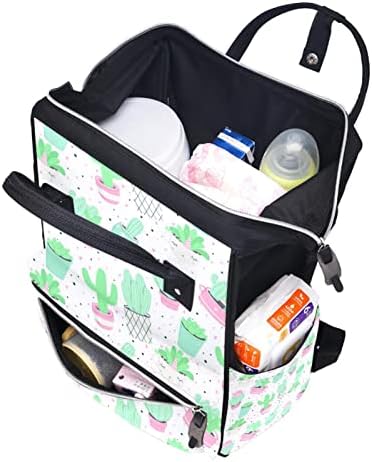 Slatka ljetna kaktusa ruksaka za torbu s promjenom vrećica za dječje djevojke Dječje djevojke mama torba