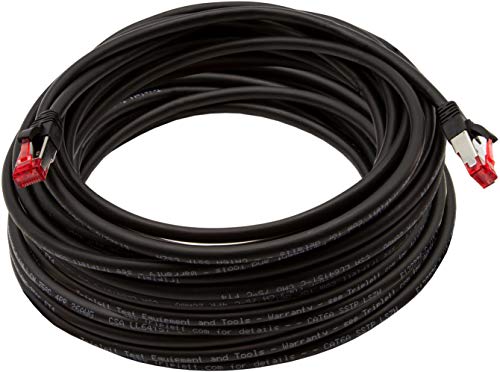 Triplett 100 'crna CAT6A 10Gbps Professional Clue SSTP 26AWG patch kabel