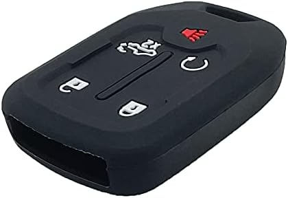 WEIBISS 2 pakovanja mekanih 5 dugmadi Meki Silikonski pametni ključ za ključeve zaštitni poklopac kućišta za 2019 2020 2021 Chevrolet
