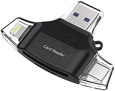 BoxWave Smart Gadget kompatibilan sa Emdoor EM-Q22M-Allreader čitač SD kartica, čitač microSD kartica SD kompaktni USB za Emdoor EM-Q22M-Jet