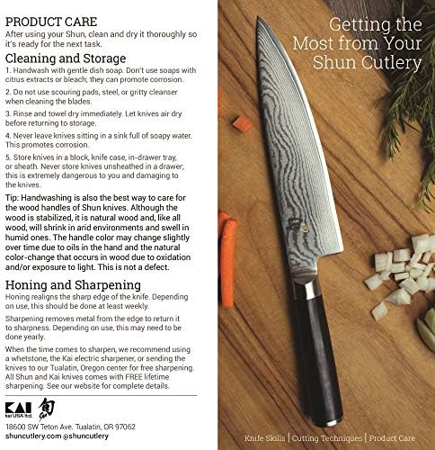 Izbjegavajte pribor za jelo Classic Western Cook's Knife 8 & pribor za jelo Classic Nakiri nož 6.5, idealan nož za seckanje za povrće