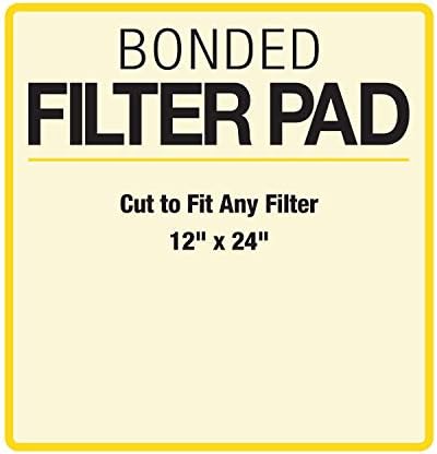 Marineland Bonded Filter jastuk, rez da stane bilo akvarijum Filter, bijelci & Tans, 312 sq. unutra.