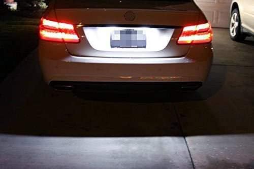 IJDMTOY 5-SMD 168 W5W 2825 T10 CANBUS GREŠKA Besplatne LED zamjenske žarulje kompatibilne s Audi BMW Mercedes Porsche Parking svjetla,