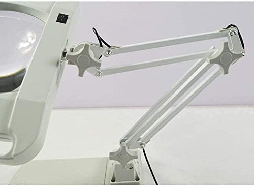 Povećalo povećalo stol stol za čitanje lampa za čitanje lupa Izrada šivenje model vezivanja mušica farbanje staklo velike snage LED