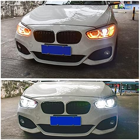 WINGAT Auto oprema kompatibilna sa 2015-2018 BMW serije 1 F20 120i 118i Refit halogena svjetla LED farova Skupštine