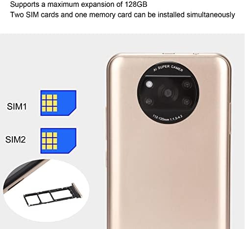 X3 Pro Otključani pametni telefon, 5.0in 2GB RAM 16GB DUAL SIM kartica 3G Mobilni telefon, prepoznat za lice za mobitel za android