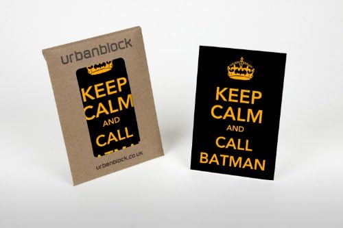 Urbanblock budite mirni i pozovite Betmen Photo Block