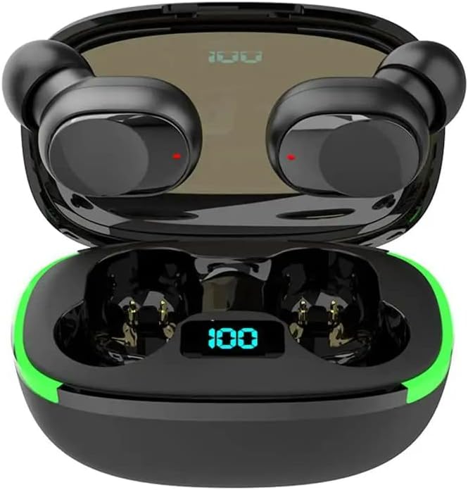 Y70 True bežične ušne slušalice sa bežičnim punjenjem i mikrofonom - stereo zvuk u ušima Bluetooth slušalice za iPhone i Android sa