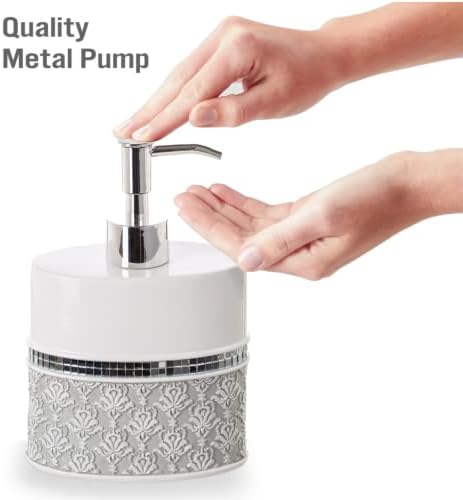 Kreativni mirisi Gravi i bijeli sapuni, ukrasni ručni raspršivač sapuna za kupaonicu - moderni raspršivač losiona sa trajnom pumpom