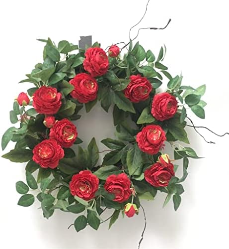 Zhyh ornament za vrata Proljeće Garland American Ornament ornament za Valentinovo Rose Garland