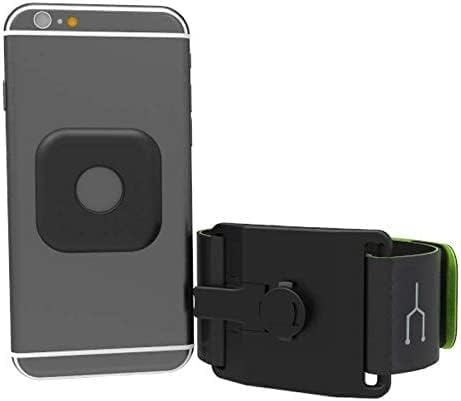 Navitech Black Mobile Phone Vodootporni kaiš za kaiš za trčanje - kompatibilan sa C6 2020 pametni telefon