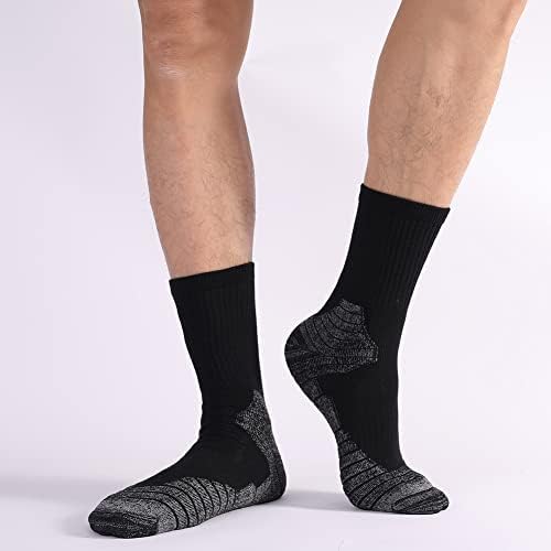 Fitliva radne čarape za muškarce pamučne jastučiće čarapa za gležanj