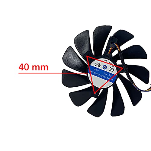 Jzwefdo 95mm ventilator za hlađenje grafičke kartice FDC10U12S9-C CF1010U12S CF9010H12S 12v 4pin ventilator za hlađenje Video kartice