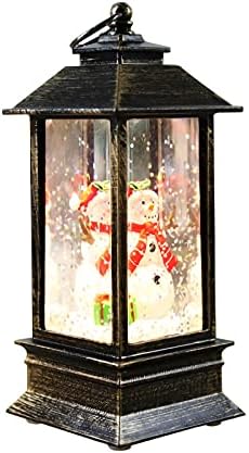 N11RH8 Božić fenjer svijećnjak lampa noćno svjetlo starac snjegović ukras noćno svjetlo Desktop Ornament Božić Orna