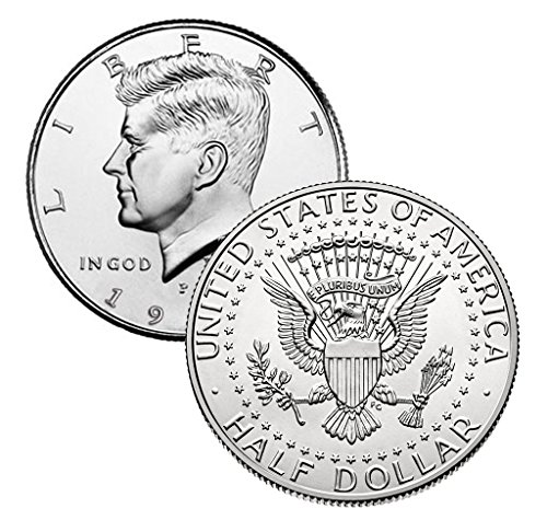 1985. P, D Kennedy Polu dolar 2 kovanica se postavlja nekontrolirano