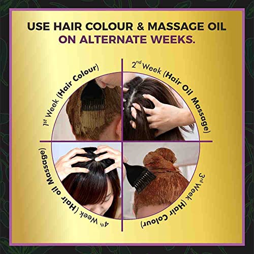 Prirodna organska boja kose Doline Inda sa Spa centrom za kondicioniranje kose, farba do 20% sive pokrivenosti, Ecocert, Vegan, USDA