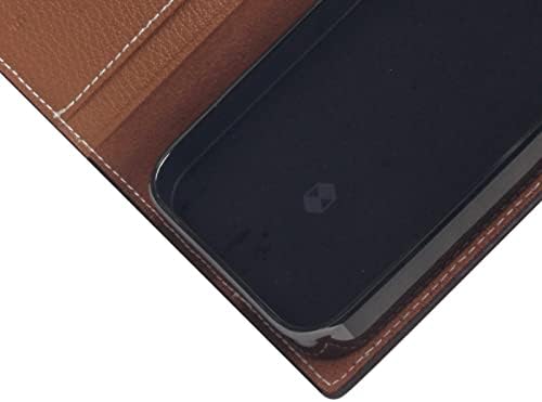 SLG kožna torbica za novčanik kompatibilna sa iPhoneom 14 Plus, D6 Hybrid Grain Leather Diary Flip Cover držač za kartice sa poklon