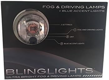 Blinginallights Kompatibilan Xenon Halogene maglica za maglu za 2014-2019 Ford Fiesta