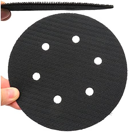 Vieue poliranje jastuka 2 kom 6-inčni 6-rupa 150 mm zaštitna ploča od 150 mm od sučelja crne električne alate za poliranje i čišćenje.