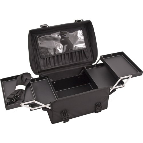 Sunrise Sunrise Soft-Sided Professional Case sa 4 izdvojene ladice, crni najlon
